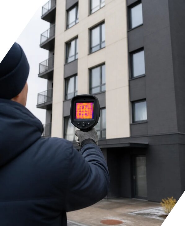 Тепловизионное обследование зданий в Великом Устюге от 5090 р. | ЭкспертизаРоссия