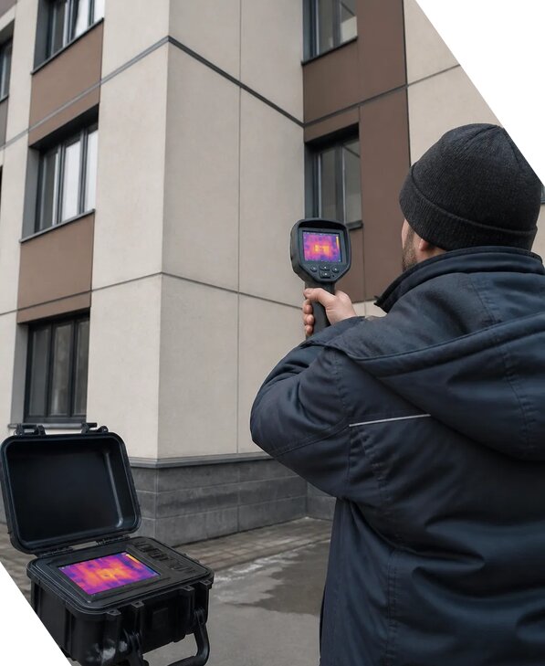 Тепловизионное обследование зданий и сооружений в Великом Устюге